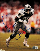 Michael Irvin Autographed 8x10 Photo Dallas Cowboys "Playmaker " Beckett BAS QR #AE31661