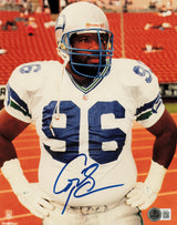 Cortez Kennedy Autographed 8x10 Photo Seattle Seahawks Beckett BAS QR #AE31671
