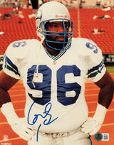 Cortez Kennedy Autographed 8x10 Photo Seattle Seahawks Beckett BAS QR #AE31672