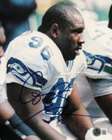 Cortez Kennedy Autographed 8x10 Photo Seattle Seahawks Beckett BAS QR #AE31674