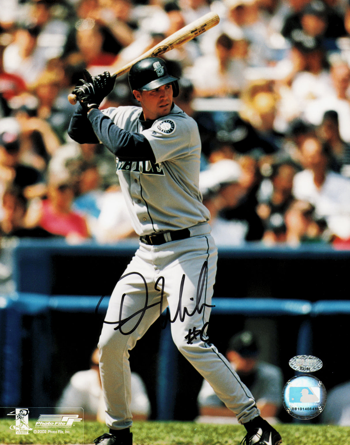 Dan Wilson Autographed 8x10 Photo Seattle Mariners MCS Holo #82192