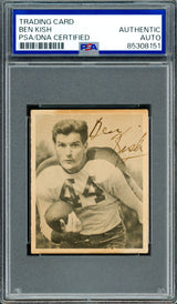 Ben Kish Autographed 1948 Bowman Rookie Card #88 Philadelphia Eagles PSA/DNA #85308151