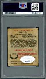 Ben Kish Autographed 1948 Bowman Rookie Card #88 Philadelphia Eagles PSA/DNA #85308151