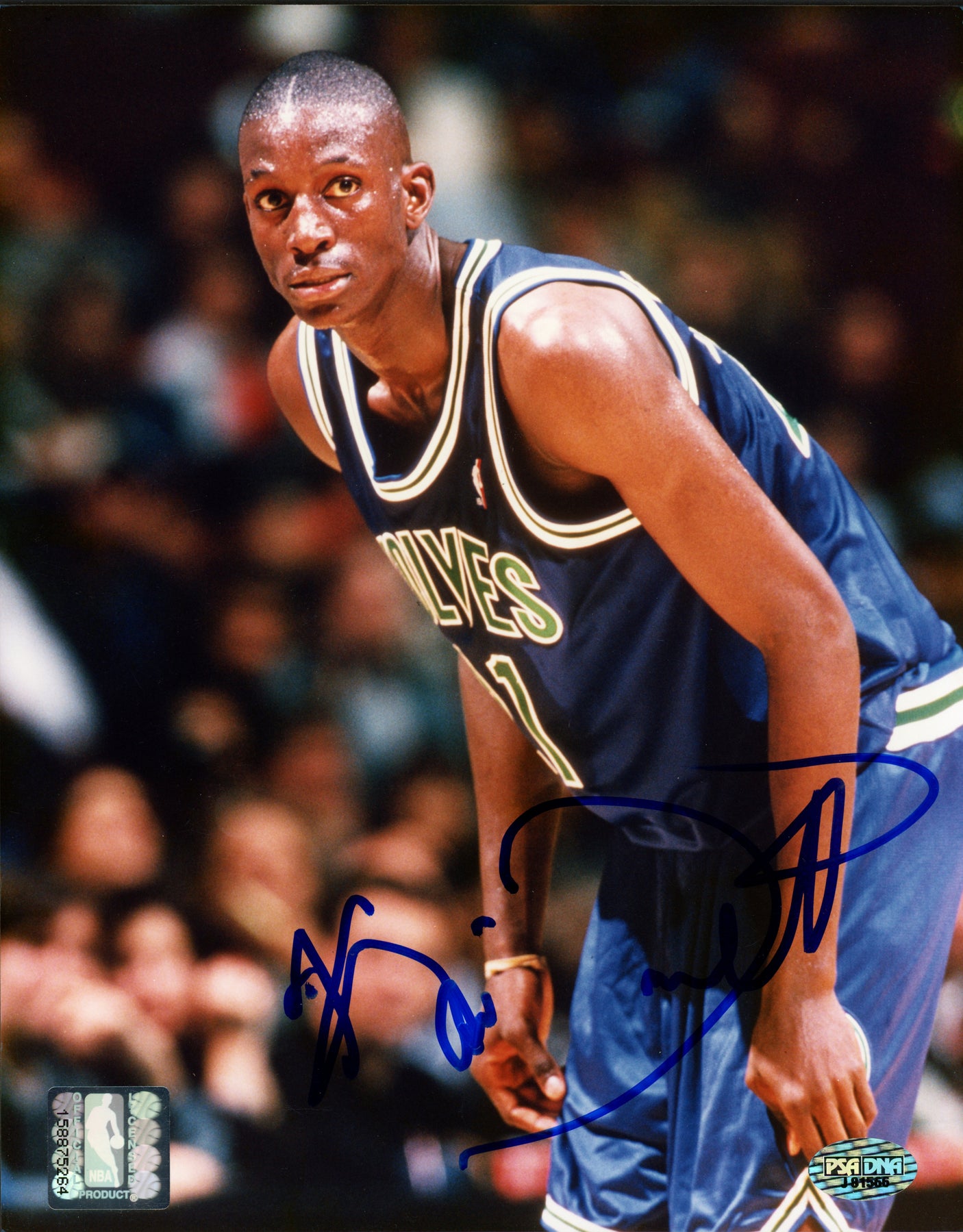 Kevin Garnett Autographed 8x10 Photo Minnesota Timberwolves PSA/DNA #J81566