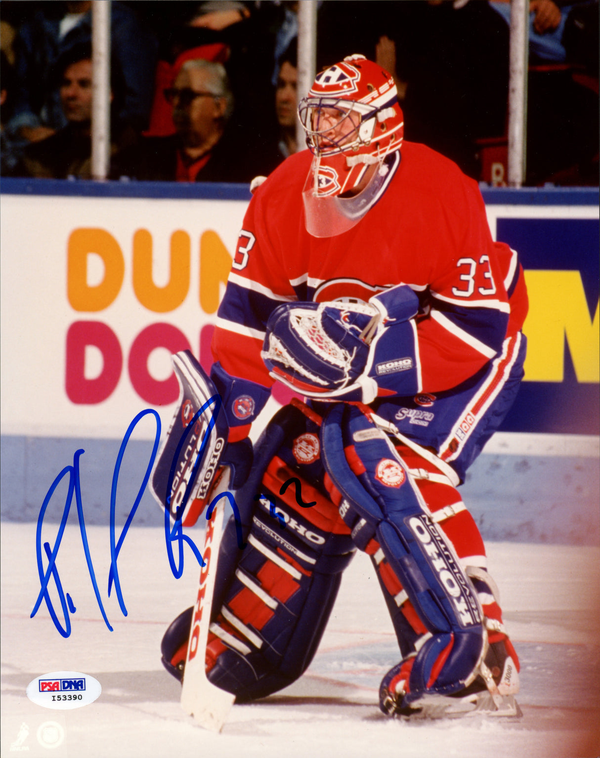 Patrick Roy Autographed 8x10 Photo Montreal Canadiens PSA/DNA #I53390