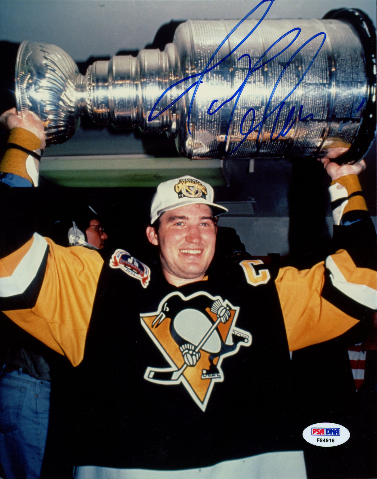 Mario Lemieux Autographed 8x10 Photo Pittsburgh Penguins PSA/DNA #F84916
