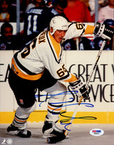 Mario Lemieux Autographed 8x10 Photo Pittsburgh Penguins PSA/DNA #F84924