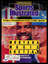 Wayne Gretzky Autographed Sports Illustrated Magazine Cover Edmonton Oilers PSA/DNA #C72308