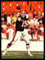 1989 Cleveland Browns Team Signed Autographed Yearbook With 32 Signatures Including Bernie Kosar SKU #242500
