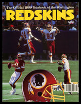 1989 Washington Redskins Team Signed Autographed Yearbook With 30 Signatures Including Art Monk SKU #242501