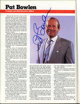 1989 Denver Broncos Team Signed Autographed Yearbook With 37 Signatures Including John Elway SKU #242502