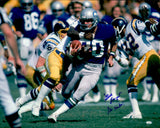 Steve Largent Autographed 16x20 Photo Seattle Seahawks "Go Hawks!" MCS Holo #68117