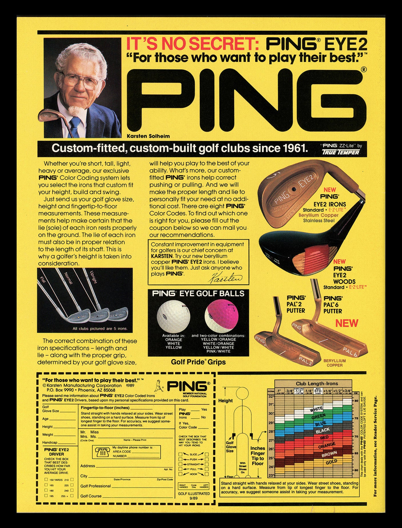 Arnold Palmer Autographed Golf Illustrated Magazine Beckett BAS #AC95533