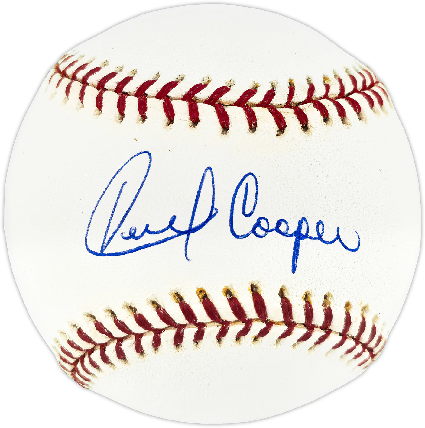 Cecil Cooper Autographed Official MLB Baseball Milwaukee Brewers, Boston Red Sox MLB Holo #MR667311