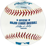 Cecil Cooper Autographed Official MLB Baseball Milwaukee Brewers, Boston Red Sox MLB Holo #MR667311