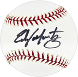 Edgar Martinez Autographed Official MLB Baseball Seattle Mariners MCS Holo #64030