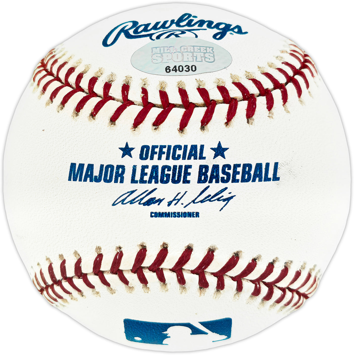 Edgar Martinez Autographed Official MLB Baseball Seattle Mariners MCS Holo #64030