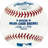 Edgar Martinez Autographed Official MLB Baseball Seattle Mariners MCS Holo #64030