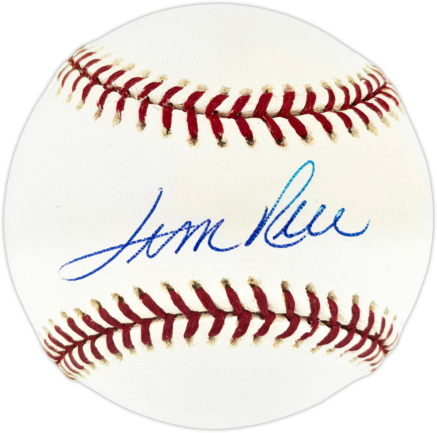 Jim Rice Autographed Official 1986 World Series Logo Baseball Boston Red Sox Tristar Holo #3051322
