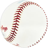 Jim Rice Autographed Official 1986 World Series Logo Baseball Boston Red Sox Tristar Holo #3051322