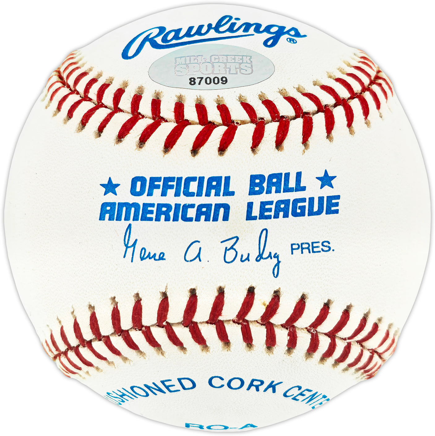 Jay Buhner Autographed Official AL Baseball Seattle Mariners MCS Holo #87009