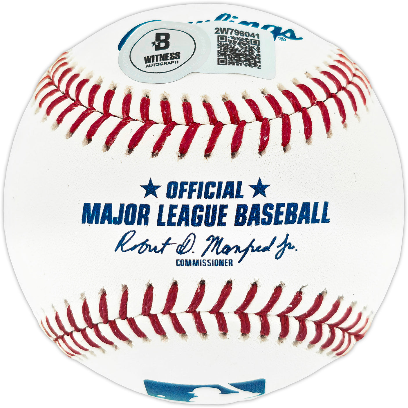 Frank Thomas Autographed Official MLB Baseball Chicago White Sox Beckett BAS Witness #2W796041