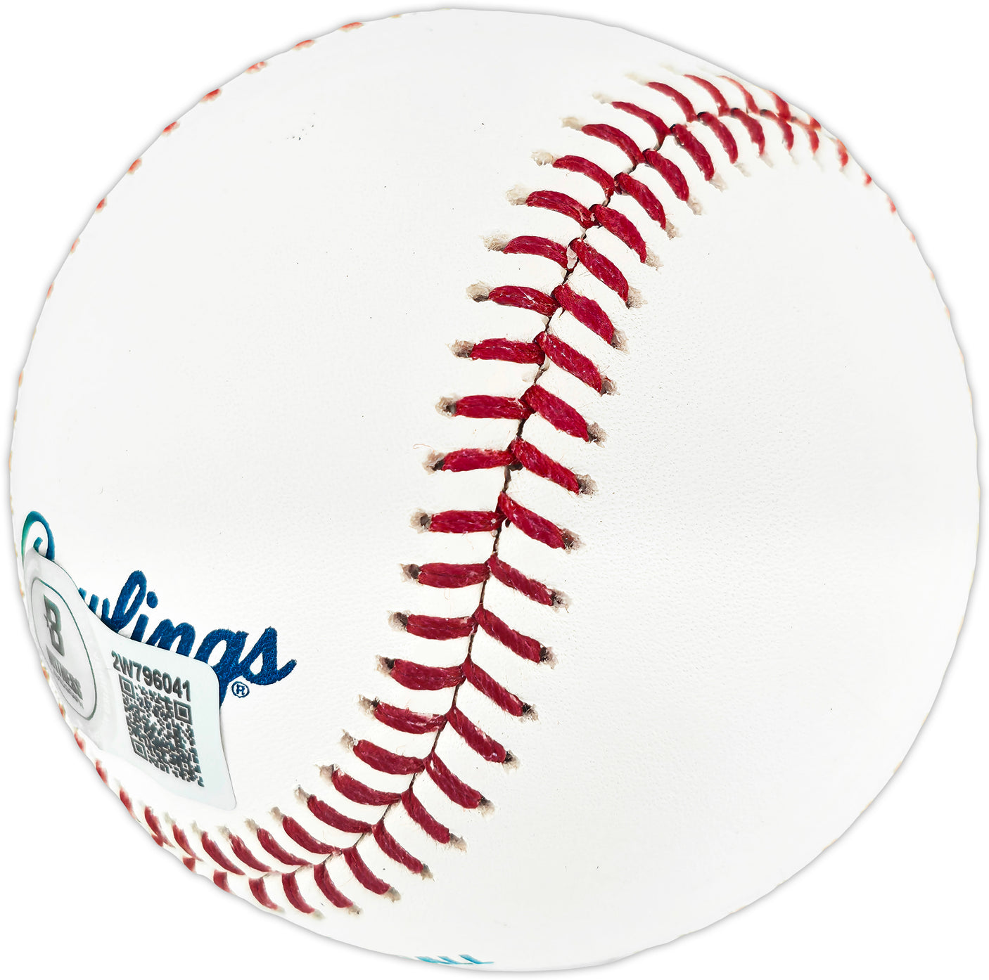 Frank Thomas Autographed Official MLB Baseball Chicago White Sox Beckett BAS Witness #2W796041