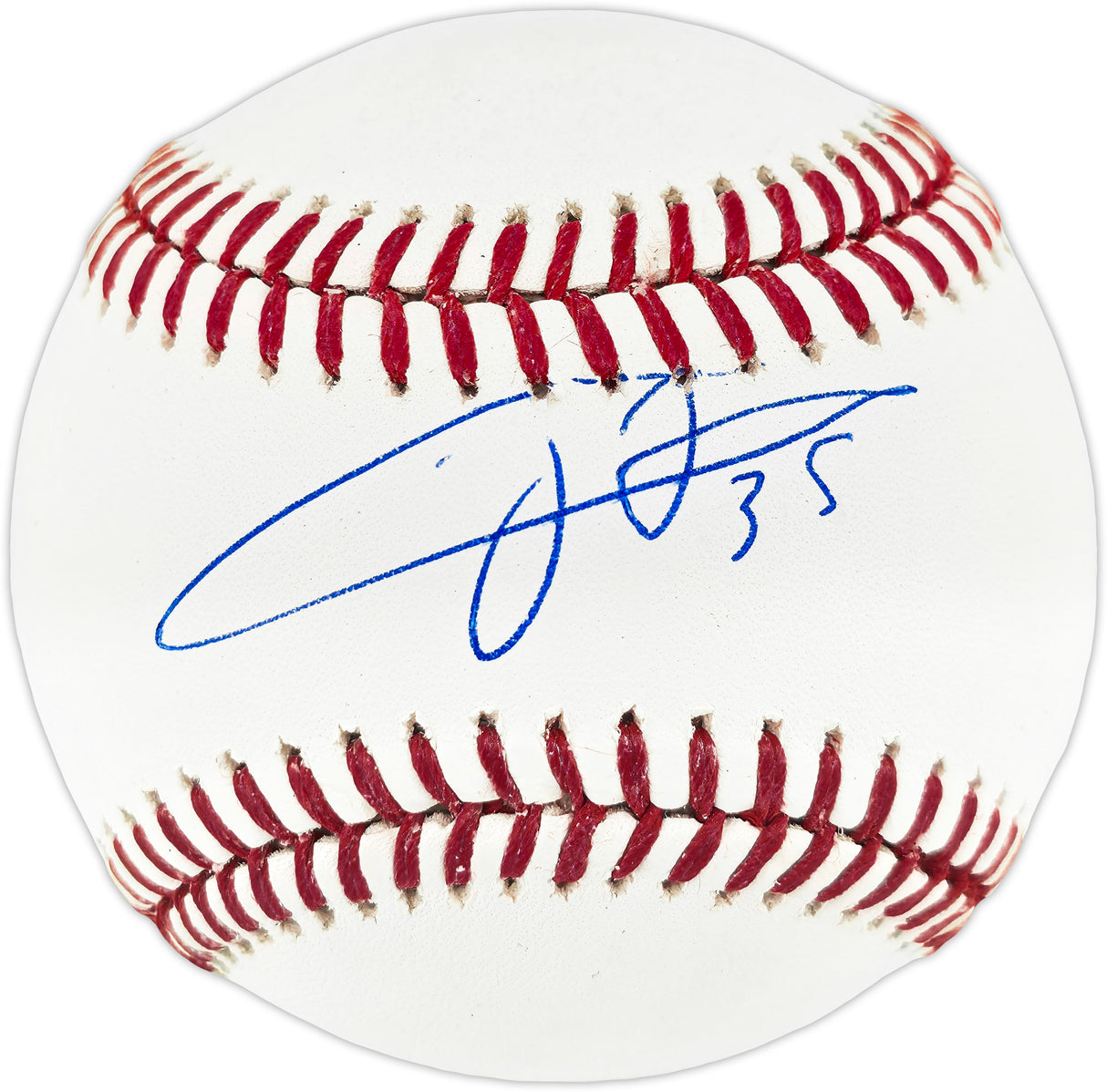 Frank Thomas Autographed Official MLB Baseball Chicago White Sox Beckett BAS Witness #2W795966
