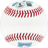 Frank Thomas Autographed Official Hall of Fame HOF Logo Baseball Chicago White Sox Beckett BAS Witness #2W796162