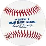 Frank Thomas Autographed Official Hall of Fame HOF Logo Baseball Chicago White Sox Beckett BAS Witness #2W796162