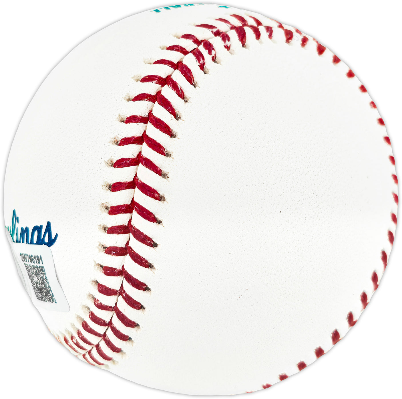 Frank Thomas Autographed Official Hall of Fame HOF Logo Baseball Chicago White Sox Beckett BAS Witness #2W796191