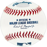 Nolan Ryan Autographed Official MLB Baseball Texas Rangers "Don't Mess With Texas!" NR Holo SKU #243151