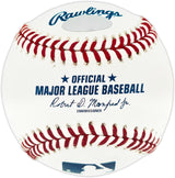 Nolan Ryan Autographed Official MLB Baseball Texas Rangers "Don't Mess With Texas!" NR Holo SKU #243157