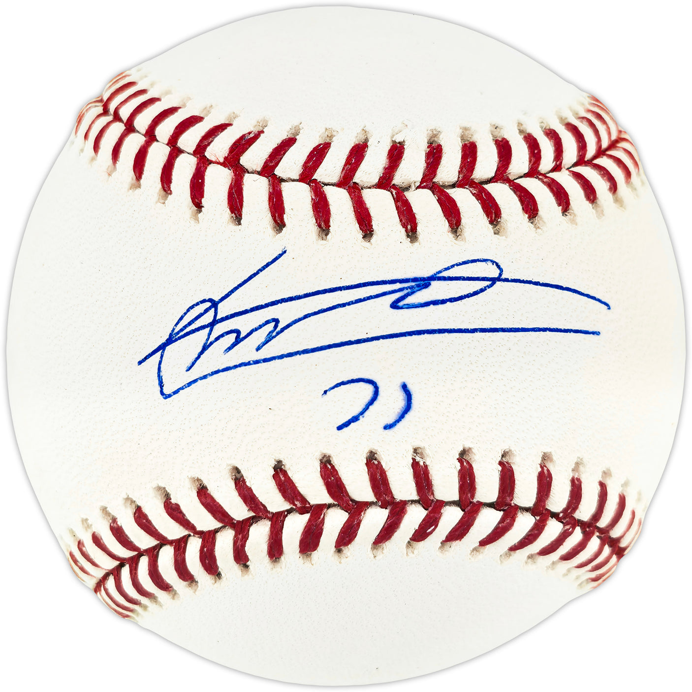 Vladimir Guerrero Jr. Autographed Official MLB Baseball Toronto Blue Jays JSA #PP94565