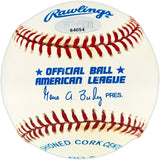 Edgar Martinez Autographed Official AL Baseball Seattle Mariners MCS Holo #64054