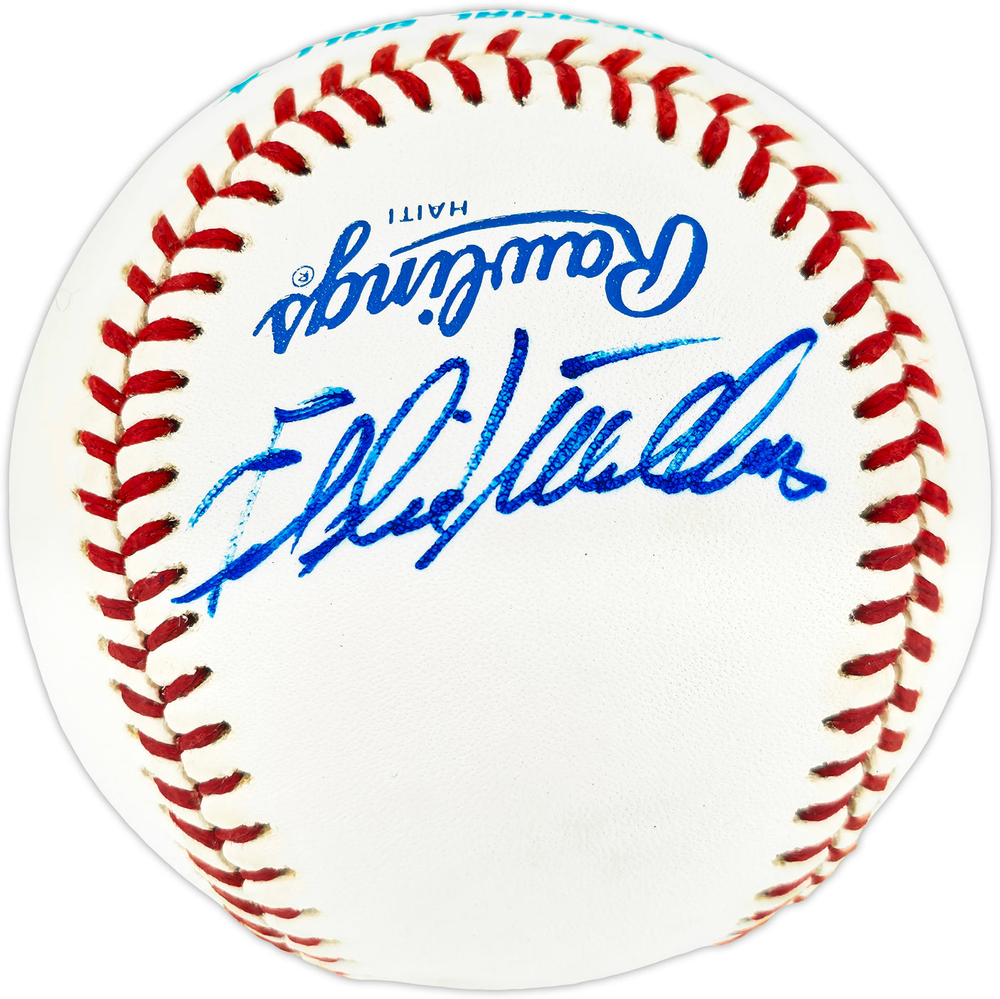 Eddie Mathews Autographed Official AL Baseball Milwaukee Braves Beckett BAS QR #BK66816