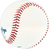 Edgar Martinez Autographed Official 2019 Hall of Fame Logo MLB Baseball Seattle Mariners MCS Holo #64033