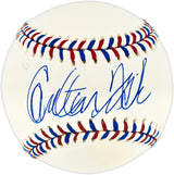 Carlton Fisk Autographed Official 1999 All Star Game Logo Baseball Boston Red Sox Tristar Holo #3051366