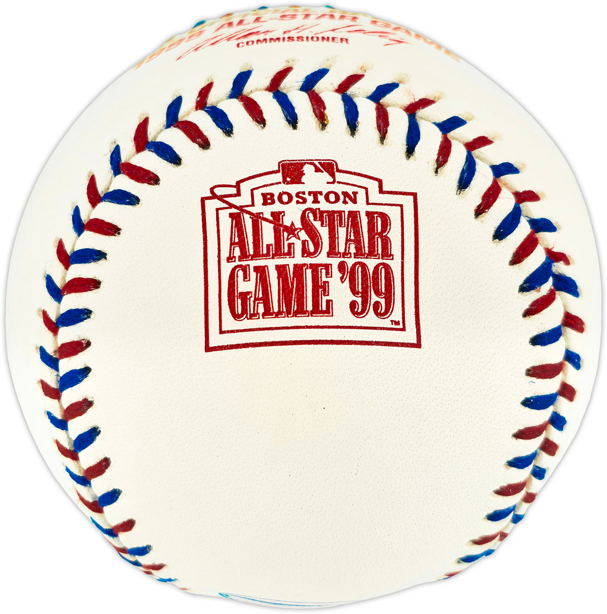 Carlton Fisk Autographed Official 1999 All Star Game Logo Baseball Boston Red Sox Tristar Holo #3051366
