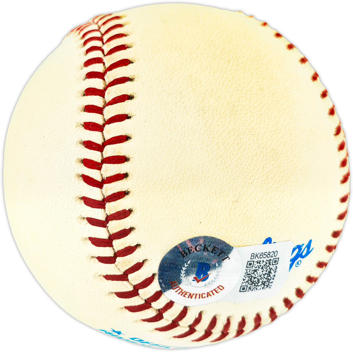 Joe Morgan Autographed Official AL Baseball Cincinnati Reds Beckett BAS QR #BK65820
