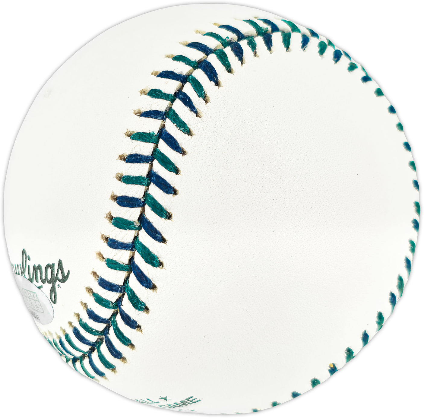 Edgar Martinez Autographed Official 2001 All Star Game Logo Baseball Seattle Mariners MCS Holo #64031