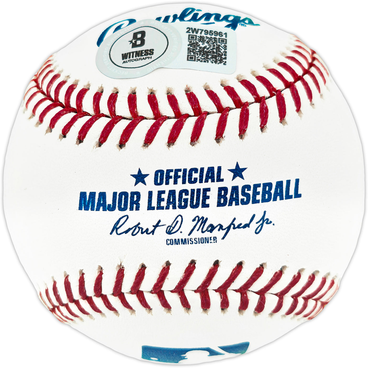 Frank Thomas Autographed Official MLB Baseball Chicago White Sox Beckett BAS Witness #2W795961