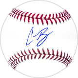 Corbin Burns Autographed Official MLB Baseball Arizona Diamondbacks Beckett BAS Witness Stock #230179