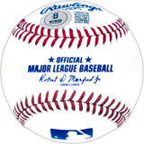 Corbin Burns Autographed Official MLB Baseball Arizona Diamondbacks Beckett BAS Witness Stock #230179