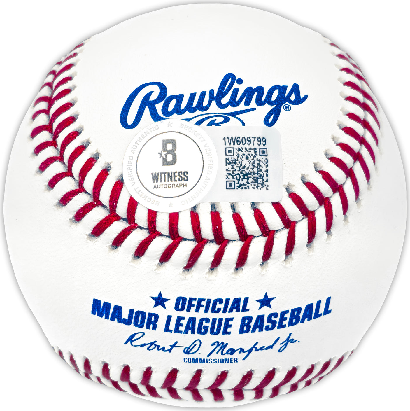 Corbin Burns Autographed Official MLB Baseball Arizona Diamondbacks Beckett BAS Witness Stock #230179