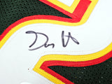Seattle Supersonics Gary Payton Autographed Dark Green Jersey JSA Stock #215726
