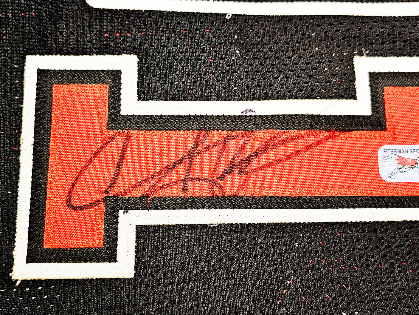 Chicago Bulls Dennis Rodman Autographed Black Jersey JSA Stock #215736