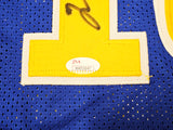 Golden State Warriors Tim Hardaway Autographed Blue Jersey JSA Stock #215723