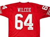 San Francisco 49ers Dave Wilcox Autographed Red Jersey "HOF 2000" PSA/DNA Stock #215774