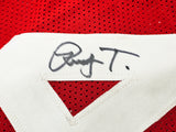 Houston Rockets Rudy Tomjanovich Autographed Red Jersey TriStar Holo Stock #215752